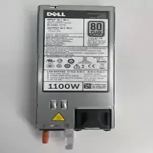 DELL PowerEdge Power Supply Model# E1100E-S0 1100W 80Plus Platinum