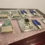 LOT OF 8 Mellanox Cards MCX313A, MCX4732, Intel 10GbE NIC plus more!