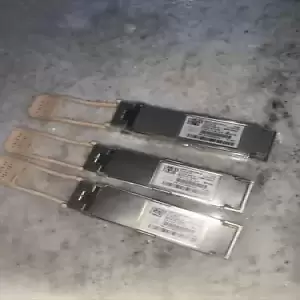Cisco QSFP-100G-SR4-S 100GBASE SR4 QSFP Transceiver Module “Lot Of 3”