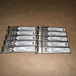 LOT OF 10 Cisco SFP-GE-S 10-2143-01 SFP+ Transceiver  SFP-GE-S=