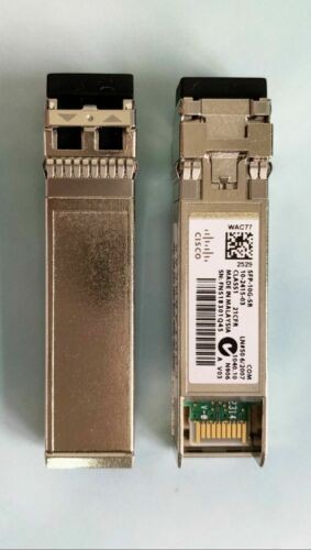 Cisco SFP-10G-SR SFP TRANSCEIVER MODULE 10GBASE-SR 850nm