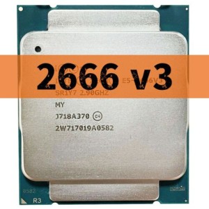Intel Xeon E5 2666 V3 CPU 10 Cores 2.9GHz 20M SR1Y7 135W LGA 2011-3 Processor