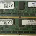 Lot of 2 MICRON 8GB MTA18ASF1G72PF1Z-2G1Y11AA 1RX4 NN4-2133P PIZZZ-02 RAM