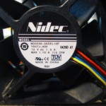Nidec BETA V TA350DC 90mm Dell PowerEdge 2900 Server Case Cooling Fan 12V