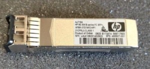 HP AJ716A AFBR-5707APZ-HP1 8GB SW SFP Transceiver