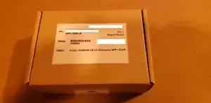 HPE ARUBA JW092A SFP+LR 10 GigE Transceiver Module- New Qty 1