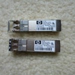 Lot of Two 2 HP AJ718A 8Gb SW FC SFP+ Transceiver 468508-002