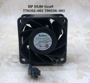 HP DL80 Gen9 V60E12BS2CB5-08 12V 2.5A  server cooling fan 778102-001 790536-001