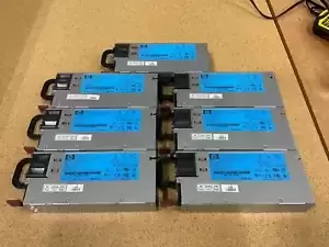 Lot of 7 HP HSTNS-PL14 460W Server Power Supply