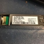 Arista SFP-10G-SRL 10GB 850nm SFP+ Optic Transceiver LC XVR-00002-02