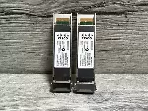 Lot 2 Genuine Cisco 10-2410-02 XFP-10G-MM-SR 10GBASE-SR V02 XFP Transceiver T21