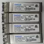 Lot of 4 Finisar 8GB 850nm FC SFP Optical Transceiver P/N: FTLF8528P3BCV-QL