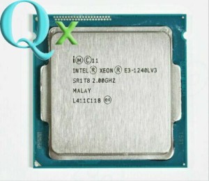 Intel Xeon E3-1240L V3 LGA 1150 Server CPU Processor 2GHz 4-Core 8M Cach 25W