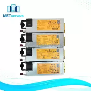 754381-001 Lot of 4 HP 800W 80 Plus Platinum Gen 9 G9 Flex Slot Power Supply