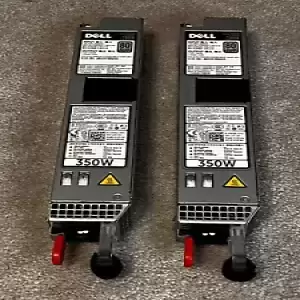 Lot of 2 Dell PowerEdge R320 350W 80 Plus Platinum D350E-S1 Power Supply  0Y8Y65