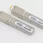 Lot of 2 Finisar 1.25Gbps 1000Base-T Copper 100m RJ-45 Transceiver FCLF-8521-3