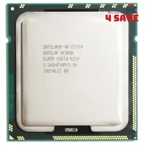 Intel Xeon E5520 SLBFC SLBFD 2.26GHz 8M Quad Core LGA 1366 Server Processor 80W