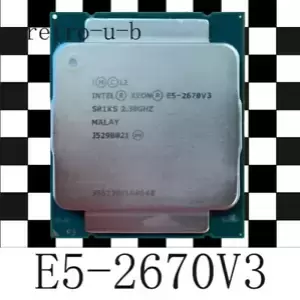 Intel Xeon E5-2670 V3 SR1XS 2.30GHz 12Core LGA2011-3 Server CPU Processor 2670V3