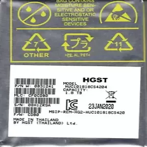 HGST ULTRASTAR CK101800 0B31241 HUC101818CS4204 1.8TB 2.5" 10K SAS HDD - NEW!