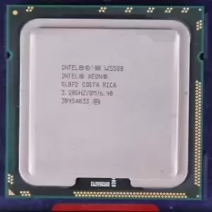 Intel Xeon W5580 CPU Quad Core 3.2GHz 8M 6.4GT/s SLBF2 Socket LGA1366 Processor