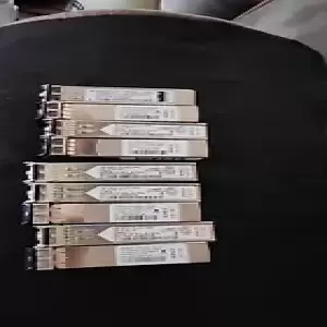 Cisco DS-SFP-FC4G-SW Fiber Transceiver - lot of 9