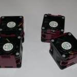 LOT OF 4 HP SERVER COOLING FAN NIDEC V60E12BS1A7 09A032 496066-001 463172-001