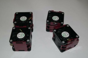 LOT OF 4 HP SERVER COOLING FAN NIDEC V60E12BS1A7 09A032 496066-001 463172-001
