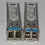 LOT OF 2 CISCO SN-SFP-FCGESM10K 1GBE ETHERNET 10KM SFP TRANSCEIVER 10-1832-01