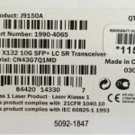 HP X132 10G SFP+ LC SR Transceiver