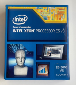 NEW!!! INTEL XEON PROCESSOR E5-2603 V3 1.60GHz SR20A 15MB 85W BX80644E52603V3