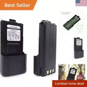 High-Capacity Li-ion Battery Pack for UV-5X3, BF-F8HP, and UV-5R Radios