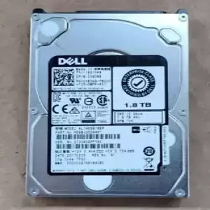 Dell 383N9 1.8TB 10K 12Gbps 4KN 2.5'' SAS Hard Disk Drive HDD No Tray