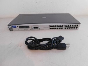 HP ProCurve 2124 J4868A 24-Port Network Switch w/ Transceiver 100-FX 25 J4853A