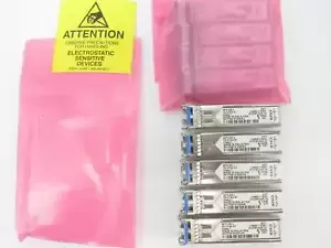 9x CISCO SFP-GE-L 10-2144-01 1310nm LH/LX DDM 10KM Genuine Transceiver Lot of 9