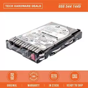 827486-001 0 Hours NEW BULK HPE 1.8TB SAS 12G 10K SFF SC 512e DS HDD