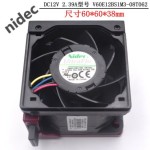 Nidec V60E12BS1M3-08T062 Violent Server Fan 6038 6CM 12V 2.39A HP  Server Fan