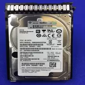 765455-B21 HP 2TB 6G SATA 7.2K RPM SFF 2.5IN SC Hard Drive 765869-001 MM2000GEFR