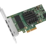 Intel I350T4BLK Ethernet Server Adapter I350-T4 - Network adapter - PCI Expre...