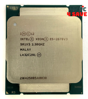 Intel Xeon E5-2670 V3 2.30GHz 12-Core 30MB LGA2011-3 Server Processor SR1XS 120W