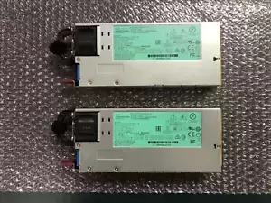 Lot of 2 HP 1200W Platinum Plus Power Supply 656364-B21 643933-001 and more