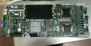 SuperMicro X7DBT dual XEON CPU Server Board w/RSC-R1U-E8R Riser & SIMSO+ Module