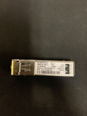 CISCO, 10-1938-02, ONS-SI-155-I1, S1:1, ONS 15454 1310NM SFP TRANSCEIVER, NEW