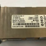 GENUINE CISCO DWDM-X2-58.17 10-2449-01 TRANSCEIVER plug-in module [Loc172]