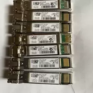 Genuine Cisco SFP-10G-SR Transceiver Module- Used ( Lot Of 12)