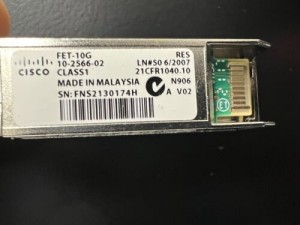 Genuine Cisco   FET-10G TRANSCEIVERS - FREE SHIPPING