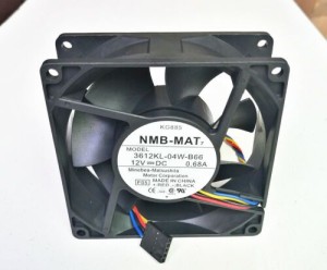 NMB 3612KL-04W-B66 9cm 9032 12V 0.68A Dell server chassis PWM cooling fan