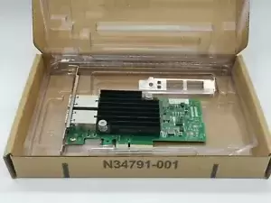 Jeirdus Tarjeta De Interfaz De Red PCI-E PCI Express X4 De 10 Gb Con Chipset Intel X550-T2 Ethernet Dual RJ45 Puerto Adaptador LAN NIC