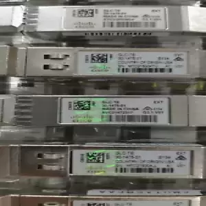 Lots of 10 CISCO GLC-TE 1000BASE-T SFP Copper Original Transceiver with HOLOGRAM
