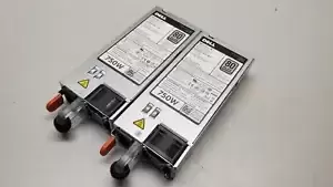 LOT 2X Dell 05NF18 PowerEdge R520 R620 R720 R820 T420 T620 750W Power Supplies