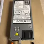 LOT OF 2 038GYJ Dell 1100W Platinum 80+ Server Power Supply 038GYJ